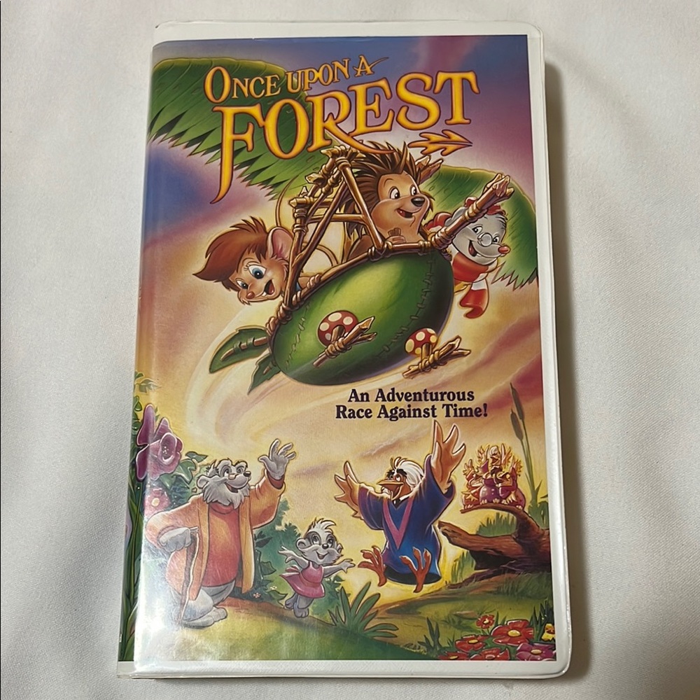 Once Upon a Forest VHS Movie